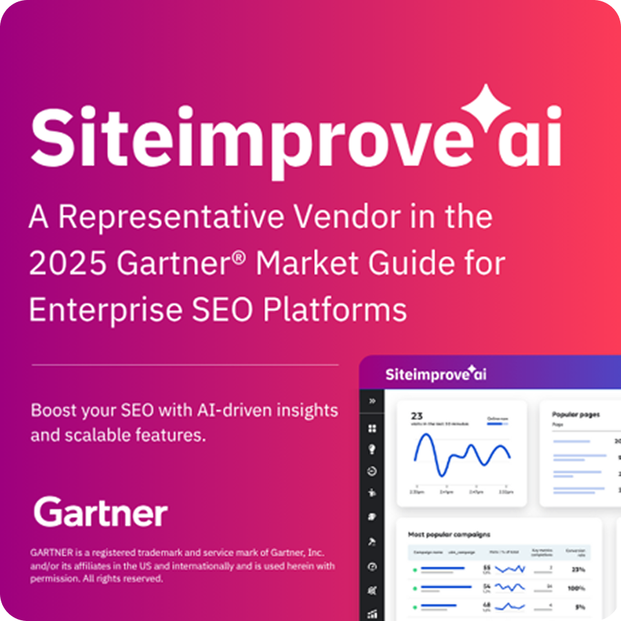Gartner® Market Guide for Enterprise SEO Platforms